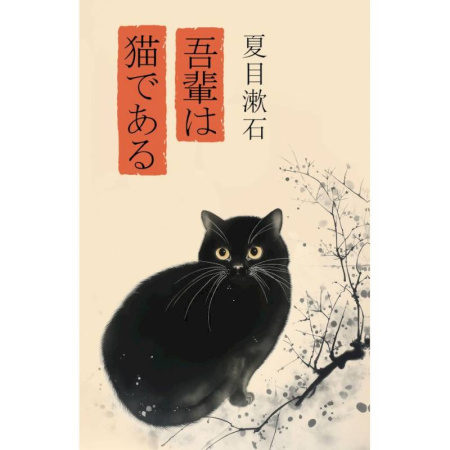 Изучение языков, книга Wagahai wa neko de aru = Ваш покорный слуга кот