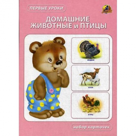 Книги для самых маленьких (0-3 года), книга Домашние животные и птицы