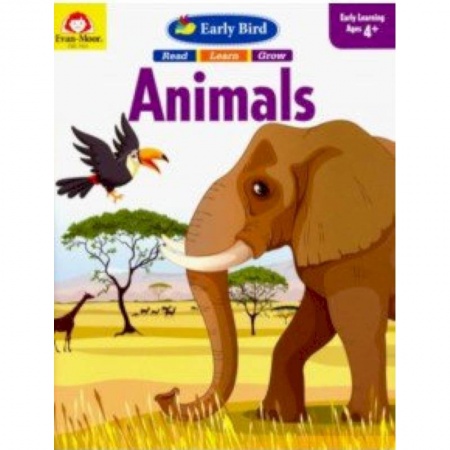 Изучение языков, книга Early Bird. Animals