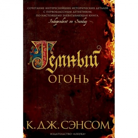 Историческая художественная проза, книга Темный огонь