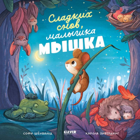 Сказки, книга Сладких снов, малышка мышка!