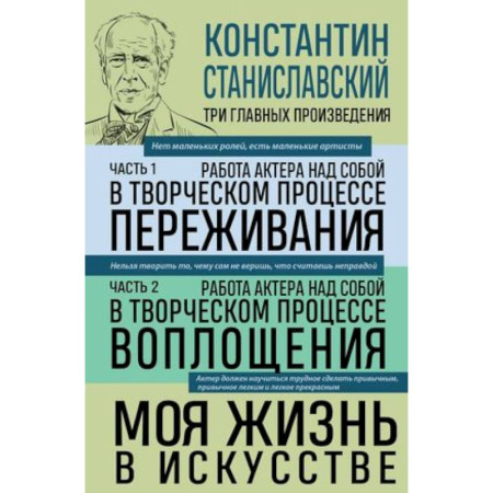Мемуары, биографии, книга Константин Станиславский. Работа актера над собой Части 1 и 2. Моя жизнь в искусстве