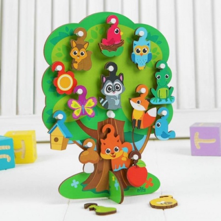 Классика, современная литература, книга Игрушка с крючками «Лесное дерево»