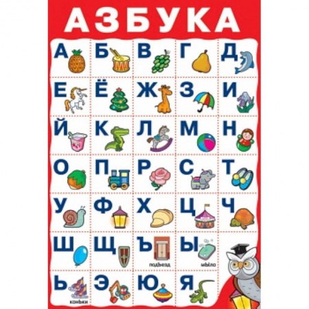 Книги, книга Плакат 1761 Азбука №2