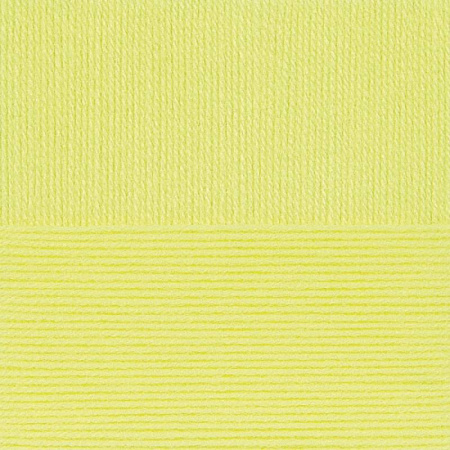 Детский каприз трикотажный. Цвет 483-Незрелый лимон. 5x50 г