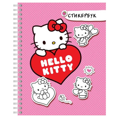 Досуг, творчество и кулинария, книга Hello Kitty: стикербук