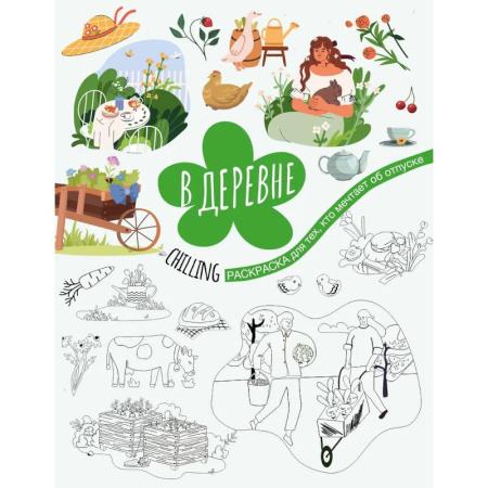 Досуг, творчество и кулинария, книга В деревне