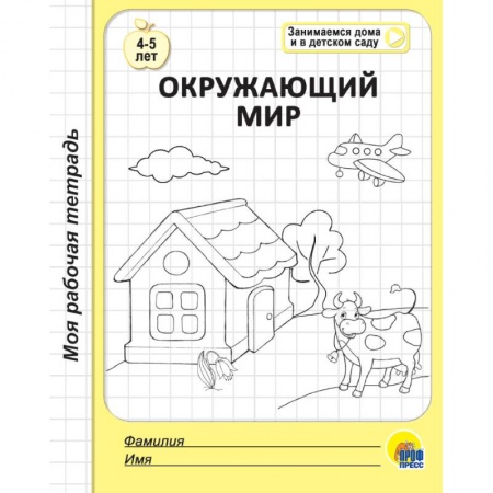 Дошкольникам, книга Рабочая тетрадь. Окружающий мир