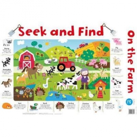 Изучение языков, книга Seek and Find: On the Farm