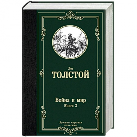 Классика, современная литература, книга Война и мир. Книга 2