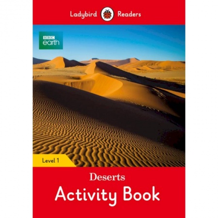 Изучение языков, книга BBC Earth. Deserts. Activity Book