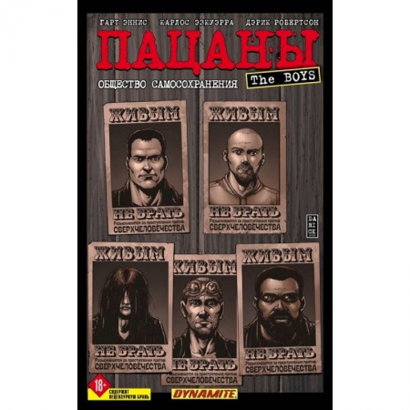 Развлечения. Праздники. Юмор, книга The Boys: Пацаны. Том 6. Общество самосохранения