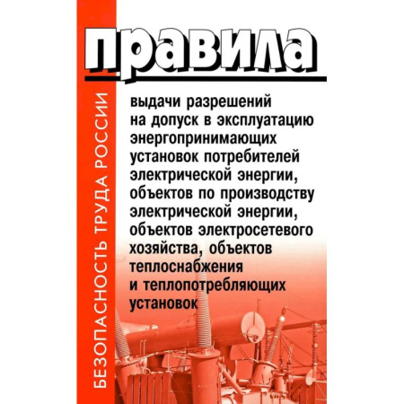 Общественные и гуманитарные науки, книга Правила выдачи разрешений на допуск в эксплуатацию энергопринимающих установок потребителей