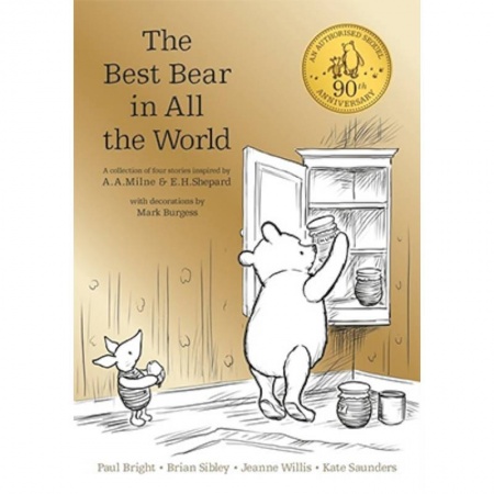 Изучение языков, книга Winnie-the-Pooh: The Best Bear in All the World