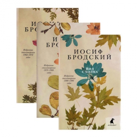 Классика, современная литература, книга Ночной полет. Полдень в комнате. Вид с холма: стихотворения (Комплект из 3-х кн.)