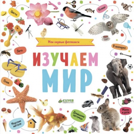 Познавательная литература, книга ДСнК. Познаем мир вместе. Мои первые фотокниги. Изучаем мир.