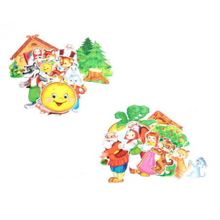 Досуг, творчество и кулинария, книга Вырубные фигуры А4. Русские сказки (комплект)