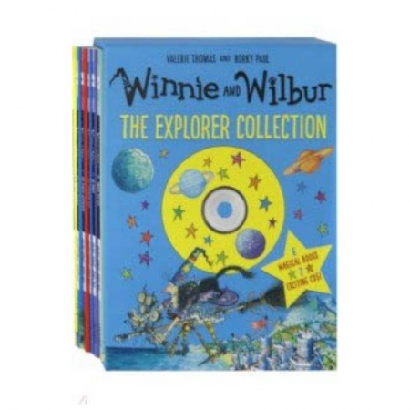 Изучение языков, книга Winnie and Wilbur: Explorer Collection +D