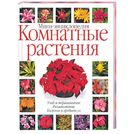 Книги, книга Комнатные растения: мини-энциклопедия