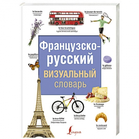 Изучение языков, книга Французско-русский визуальный словарь