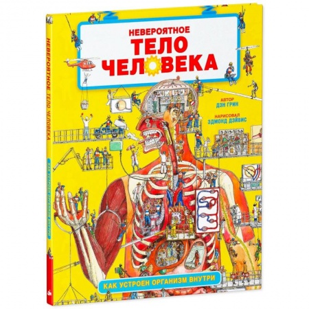 Книги, книга Невероятное тело человека. Как устроен организм внутри