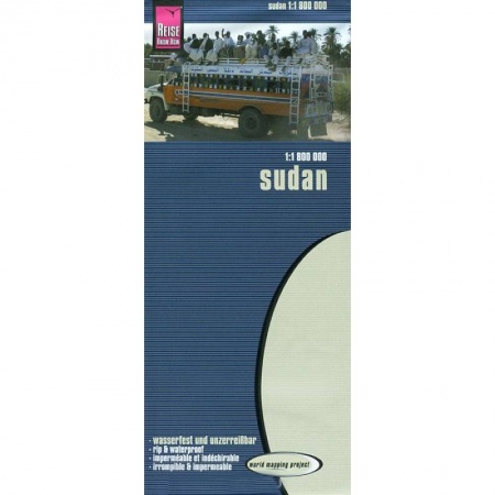 Книги, книга Судан. Карта. Sudan (1:1.800.000)