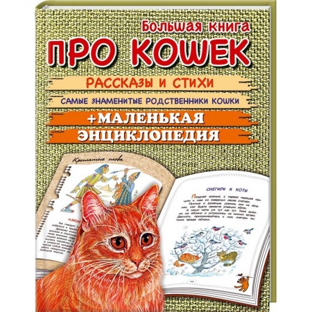 Книги, книга Большая книга про кошек