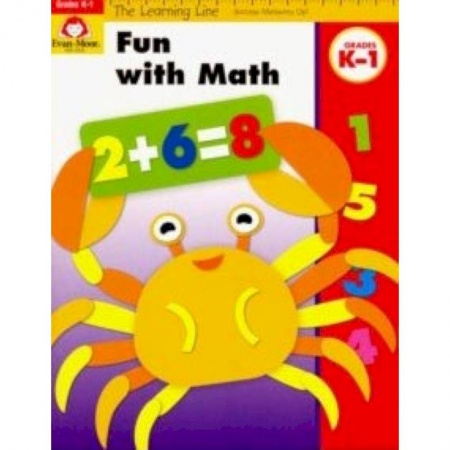 Изучение языков, книга The Learning Line Workbook. Fun with Math, Grades K-1