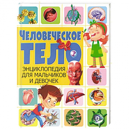 Познавательная литература, книга Человеческое тело. Энциклопедия для мальчиков и девочек