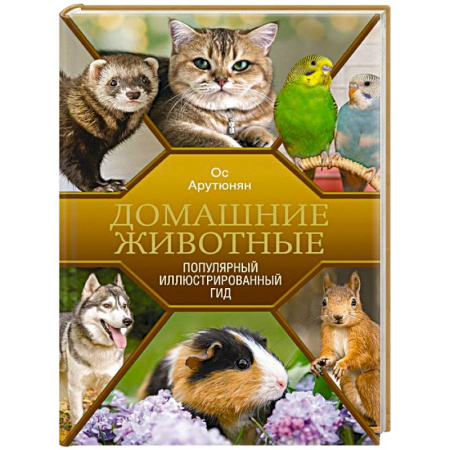 Уход за животными, книга Домашние животные. Популярный иллюстрированный гид