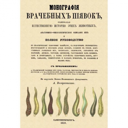 Популярная и нетрадиционная медицина, книга Монография врачебных пиявок