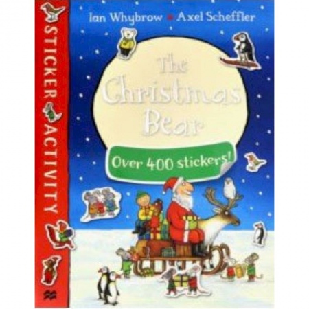 Изучение языков, книга Christmas Bear Sticker Book