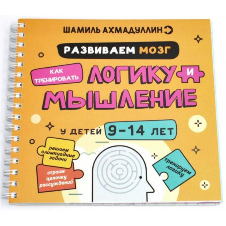 Досуг, творчество и кулинария, книга Развиваем мозг. Как тренировать логику и мышление у детей 9-14 лет