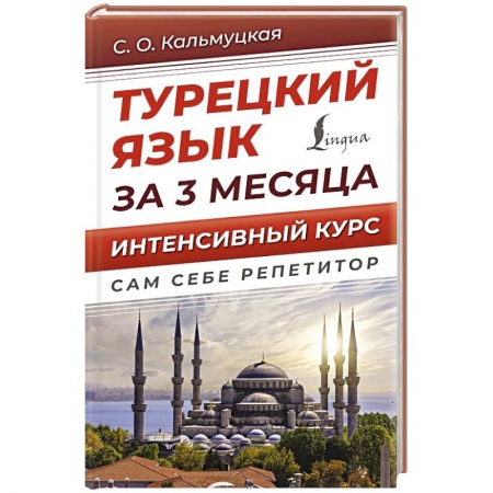 Изучение языков, книга Турецкий язык за 3 месяца. Интенсивный курс