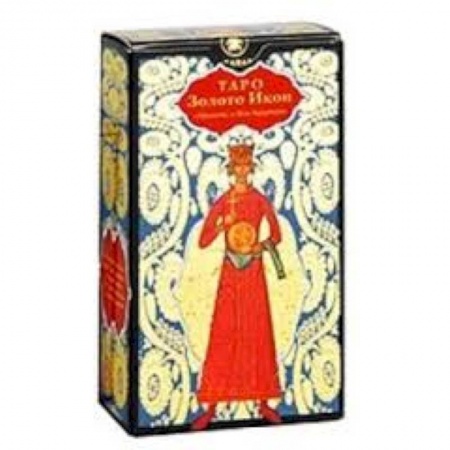 Книги, книга Таро Золото Икон (руководство+карты)