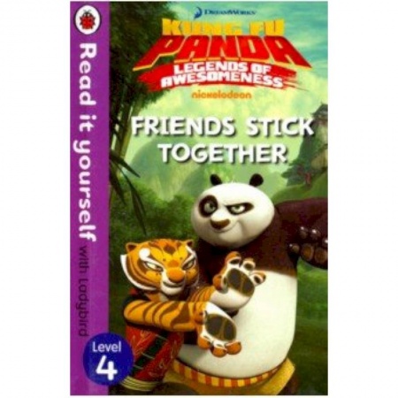 Изучение языков, книга Kung Fu Panda: Friends Stick Together