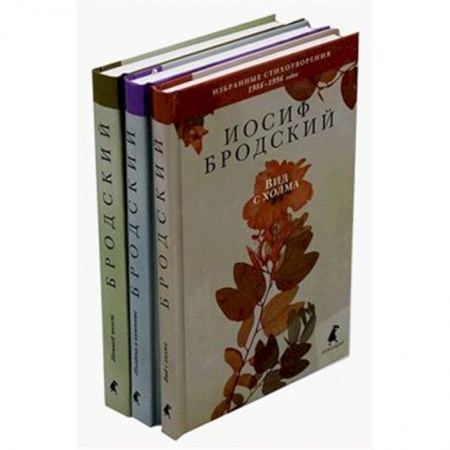 Классика, современная литература, книга Бродский И. Избранные стихотворения. В 3 томах