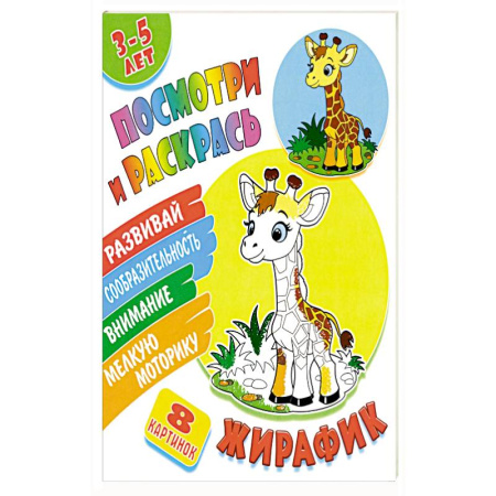 Досуг, творчество и кулинария, книга Жирафик