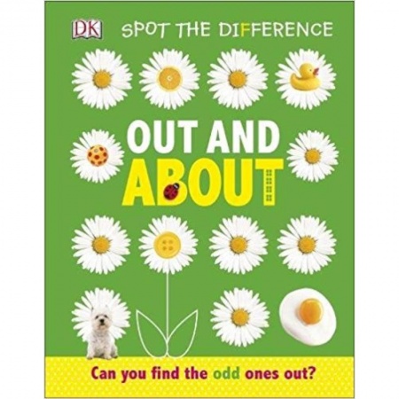 Изучение языков, книга Spot the Difference. Out and About (board bk)