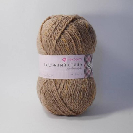 Радужный стиль. Цвет 1038-мулине бежевый/листопад. 5х100 г