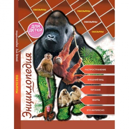 Познавательная литература, книга Обезьяны