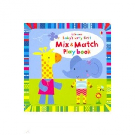 Изучение языков, книга Baby's Very First Mix and Match Playbook