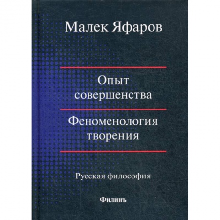 Общественные и гуманитарные науки, книга Опыт совершенства. Феноменология творения