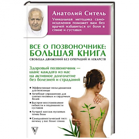Популярная и нетрадиционная медицина, книга Все о позвоночнике: большая книга
