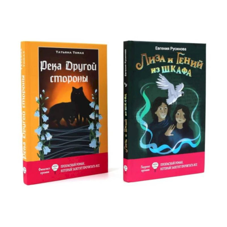 Проза для детей, книга Лиза и гений из шкафа. Река Другой стороны