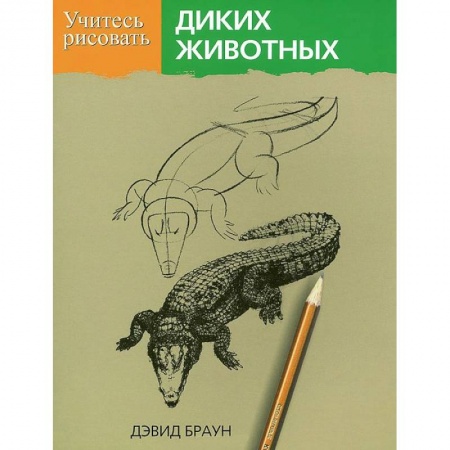 Книги, книга Учитесь рисовать диких животных