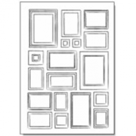 Книги, книга Наклейки для интерьера 'Рамки' HD-1006)