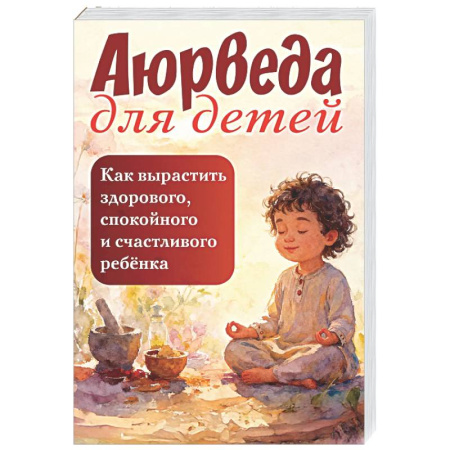 Популярная и нетрадиционная медицина, книга Аюрведа для детей. Как вырастить здорового, спокойного и счастливого ребенка