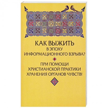 Христианство, книга Как выжить в эпоху информационного взрыва? При помощи христианской практики хранения органов чувств!