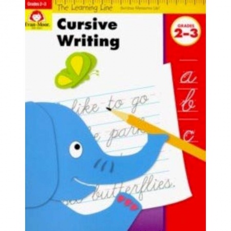 Изучение языков, книга The Learning Line Workbook. Cursive Writing, Grades 2-3